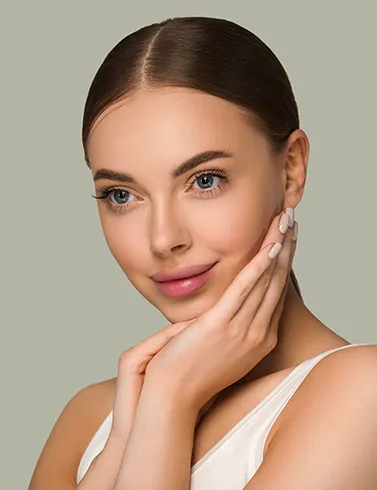 PRP-Behandlung, Eigenbluttherapie, Vampire Lifting. Praxis Schönheitschirurgie, Plastische Chirurgie, natürliche Hautverjüngung